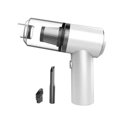 Aspiradora Portátil 2 en 1 | Mini Aspiradora Recargable para Auto y Hogar