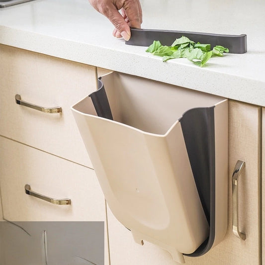 Basura Oculta | Basurero Plegable para Cocina