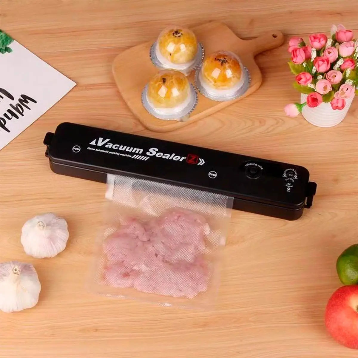 Sellador al Vacío Pro | Conserva tus Alimentos Frescos por Más Tiempo