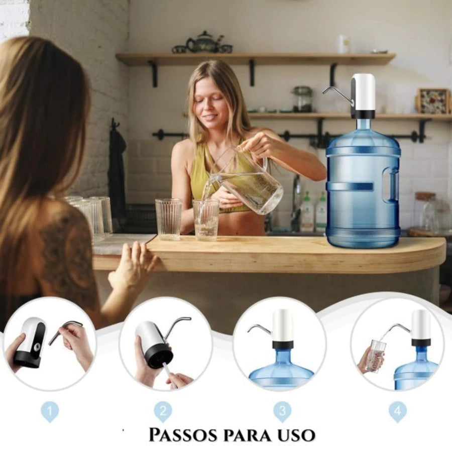 Dispensador de Agua Recargable | Agua al Instante Sin Esfuerzo