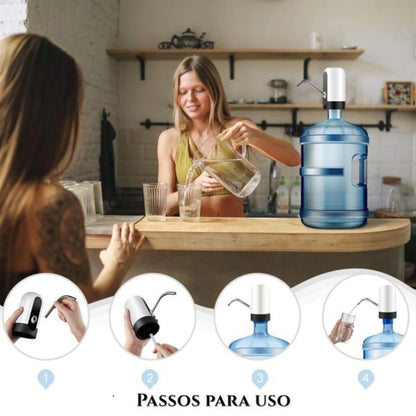 Dispensador de Agua Recargable | Agua al Instante Sin Esfuerzo